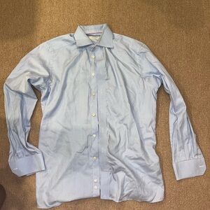 Eton Blue 15.5 Dress Shirt